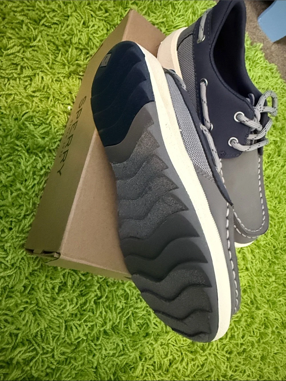 *NEW!* Sperry Top-Sider Boat Shoes - Navy/Gray